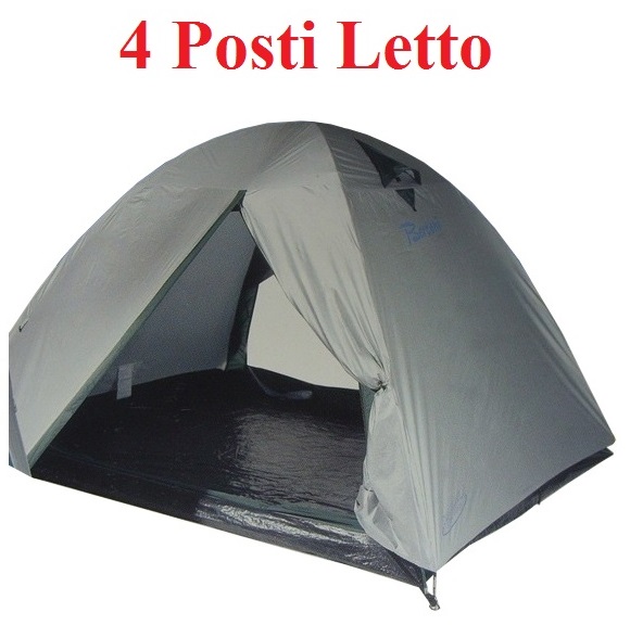 Tenda tourist 4 - tenda da campeggio da 4 posti letto - marca