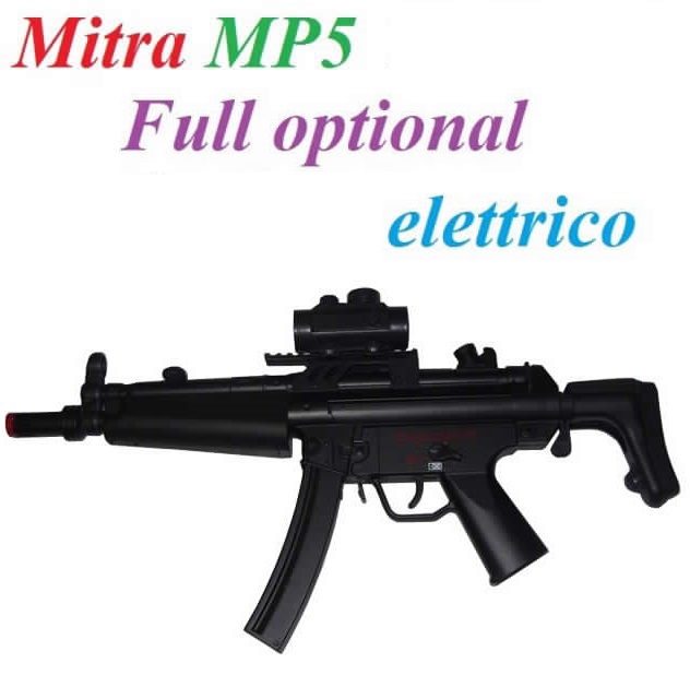 Fucile softair modello mitra m4 sr full optional elettrico - mitra  elettrico softair modello mitra americano colt m4 sr con accessori fucili softair  softair elettrici DOUBLE EAGLE