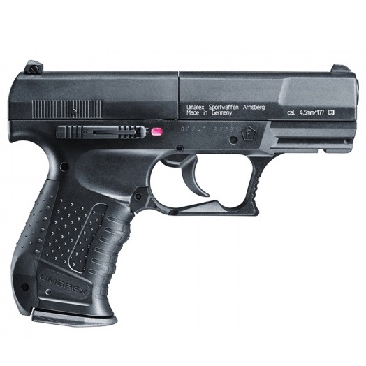 Pistola co2 walther p38 - potenza inferiore ai 7,5 joule - marca crosman -  versione depotenziata di libera vendita a maggiorenni pistole armi ad aria  compressa pistole co2 CROSMAN