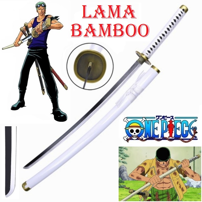 Katana di colore del legno, Katana di legno, spada samurai giapponese,  spada di legno fatta a mano, lama di bambù -  Italia