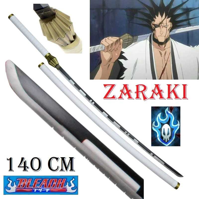 Zanpakuto Di Kenpachi Zaraki Per Cosplay - Katana Bastone Fantasy Da ...