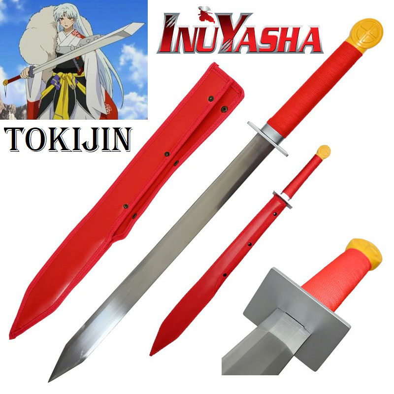 Tokijin di sesshomaru per cosplay - spada ornamentale fantasy da collezione con fodero della serie anime e manga inuyasha.