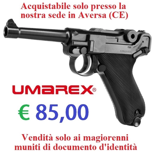 Pistola co2 beretta 84 - potenza inferiore ai 7,5 joule - marca umarex  -versione depotenziata di libera vendita a maggiorenni pistole armi ad aria  compressa pistole co2 UMAREX